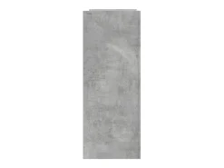 Mesa consola de madera de ingeniería gris hormigón 100x35x90 cm ES361280