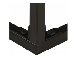 Mesa consola de madera maciza de acacia 120x30x75 cm