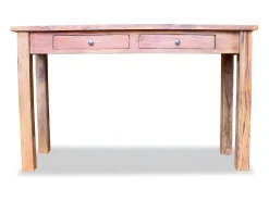 Mesa consola de madera maciza reciclada 123x42x75 cm ES336237