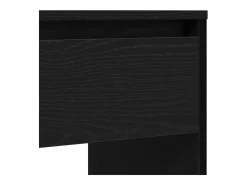 Mesa consola de roble negro 89x41x76,5 cm madera de ingeniería
