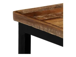 Mesa consola de teca maciza reciclada 90x30x76 cm ES895752