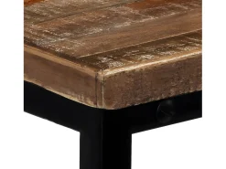 Mesa consola de teca maciza reciclada 90x30x76 cm ES895752