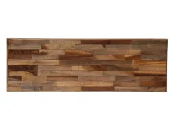 Mesa consola de teca maciza reciclada 90x30x76 cm ES895752
