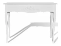 Mesa consola de tocador blanco