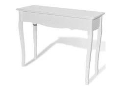 Mesa consola de tocador blanco