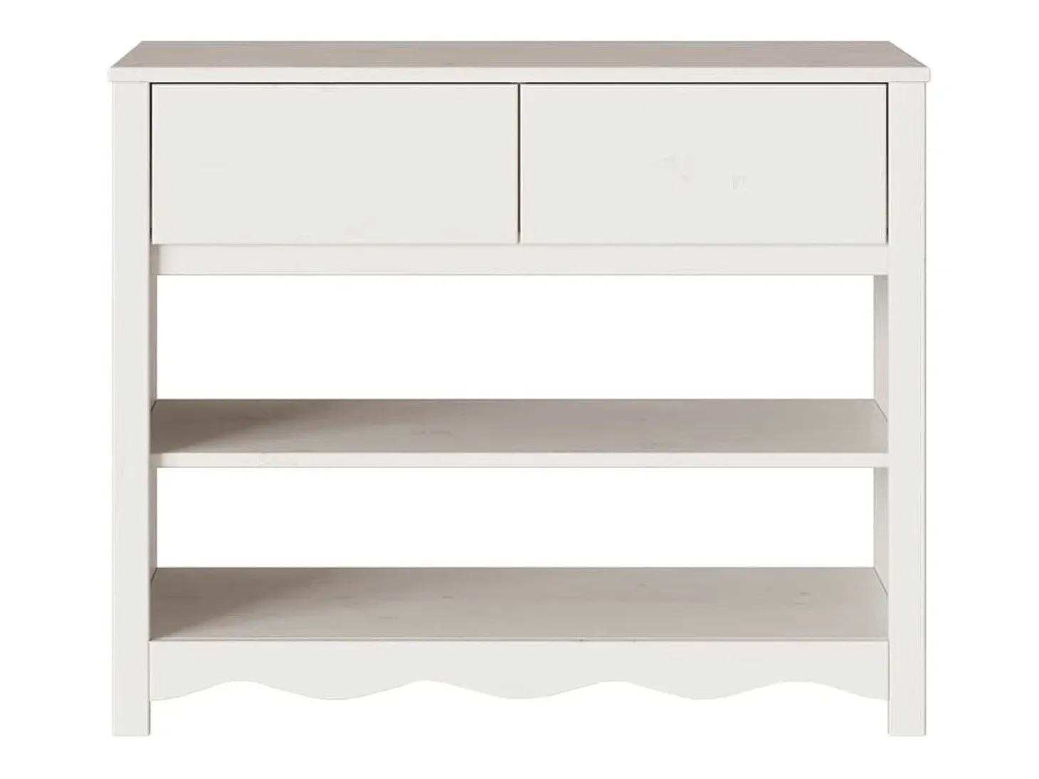 Mesa Consola Drammen 89.5 x 37 x 73 cm Madera maciza de pino