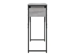 Mesa consola estante madera ingeniería Sonoma gris 105x30x75 cm ES851355