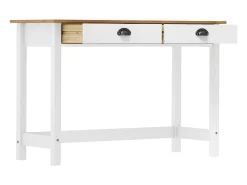 Mesa consola Hill con 2 cajones madera pino 110x45x74 cm ES616101