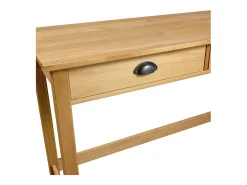 Mesa consola Hill con 2 cajones madera pino 110x45x74 cm