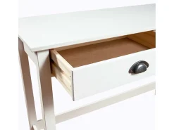 Mesa consola Hill con 2 cajones madera pino 110x45x74 cm