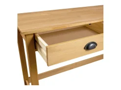 Mesa consola Hill con 2 cajones madera pino 110x45x74 cm