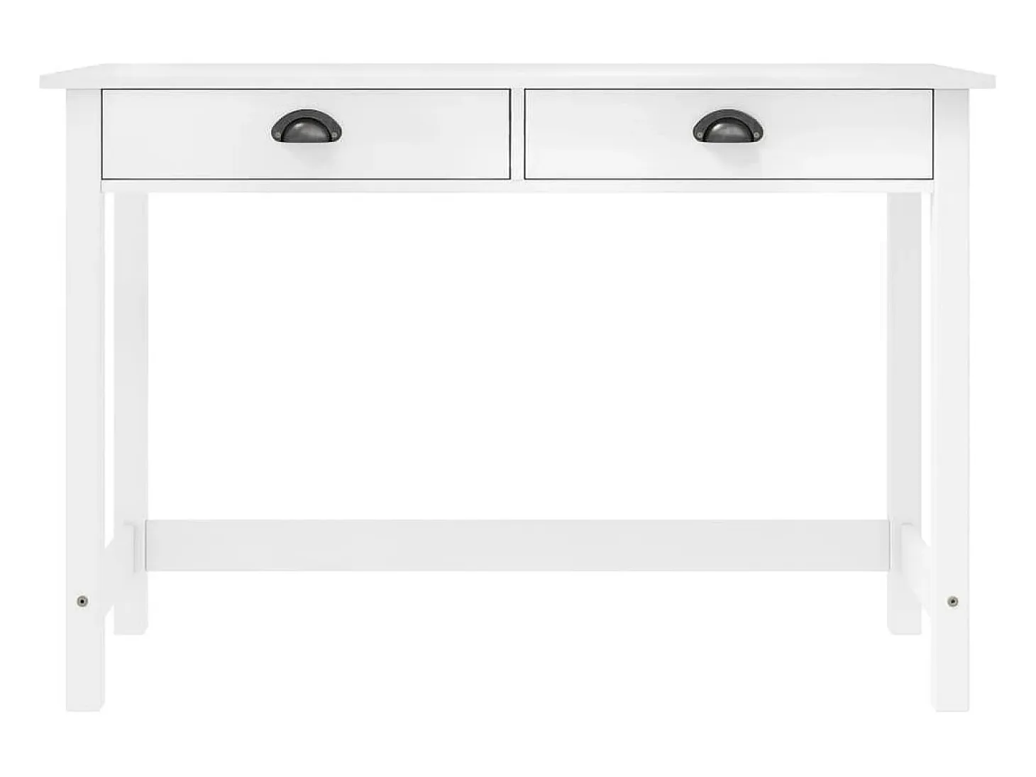 Mesa consola Hill con 2 cajones madera pino 110x45x74 cm