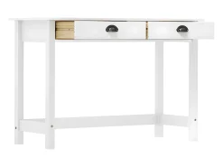 Mesa consola Hill con 2 cajones madera pino 110x45x74 cm ES989352