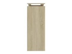 Mesa consola madera contrachapada roble Sonoma 102x30x80 cm