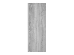 Mesa consola madera contrachapada gris Sonoma 105x30x80 cm