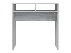 Mesa consola madera contrachapada gris Sonoma 78x30x80 cm