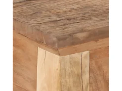 Mesa consola madera de acacia y madera reciclada 90,5x30x75cm