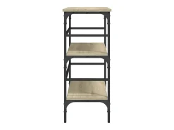 Mesa consola madera de ingeniería roble Sonoma 100x32x75 cm