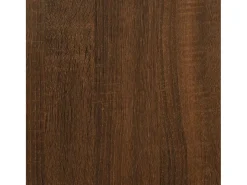 Mesa consola madera de ingeniería marrón roble 100x35,5x75 cm