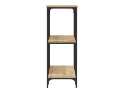Mesa consola madera de ingeniería roble Sonoma 102x35x90 cm