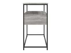 Mesa consola madera de ingeniería gris Sonoma 100x40x75 cm