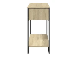Mesa consola madera de ingeniería roble Sonoma 100x35x74,5 cm