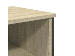 Mesa consola madera de ingeniería roble Sonoma 100x35x74,5 cm