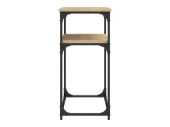 Mesa consola madera de ingeniería roble Sonoma 100x35,5x75 cm
