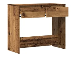 Mesa consola madera ingeniería madera envejecida 89x41x76,5 cm
