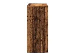 Mesa consola madera ingeniería madera envejecida 100x35x76,5 cm