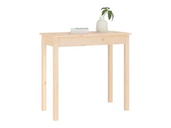 Mesa consola madera maciza de pino 80x40x75 cm