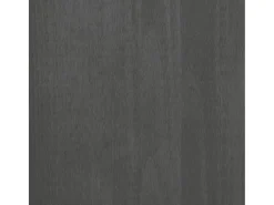 Mesa consola madera maciza de pino gris oscuro 90x35x90 cm