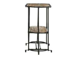 Mesa consola madera maciza reciclada 110x42x76 cm