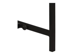 Mesa consola madera maciza de mango y hierro 80x30x74 cm