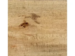 Mesa consola madera maciza de mango rugosa 110x30x75 cm