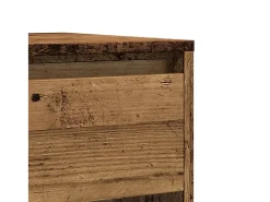 Mesa consola madera vieja 89x41x76,5 cm madera de ingeniería