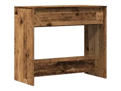 Mesa consola madera vieja 89x41x76,5 cm madera de ingeniería