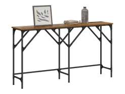 Mesa Consola Madera vieja 140 x 29 x 75 cm Madera contrachapada