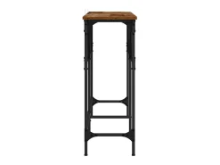 Mesa Consola Madera vieja 140 x 29 x 75 cm Madera contrachapada