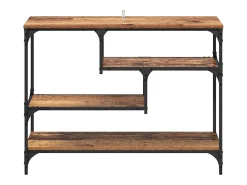 Mesa Consola Madera vieja 100 x 30 x 75 cm Madera contrachapada