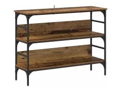 Mesa Consola Madera vieja 100 x 32 x 75 cm Madera contrachapada