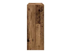 Mesa consola madera vieja 78x30x80 cm madera de ingeniería