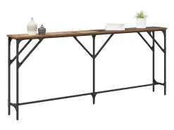 Mesa Consola Madera Vieja 180 x 23 x 75 cm