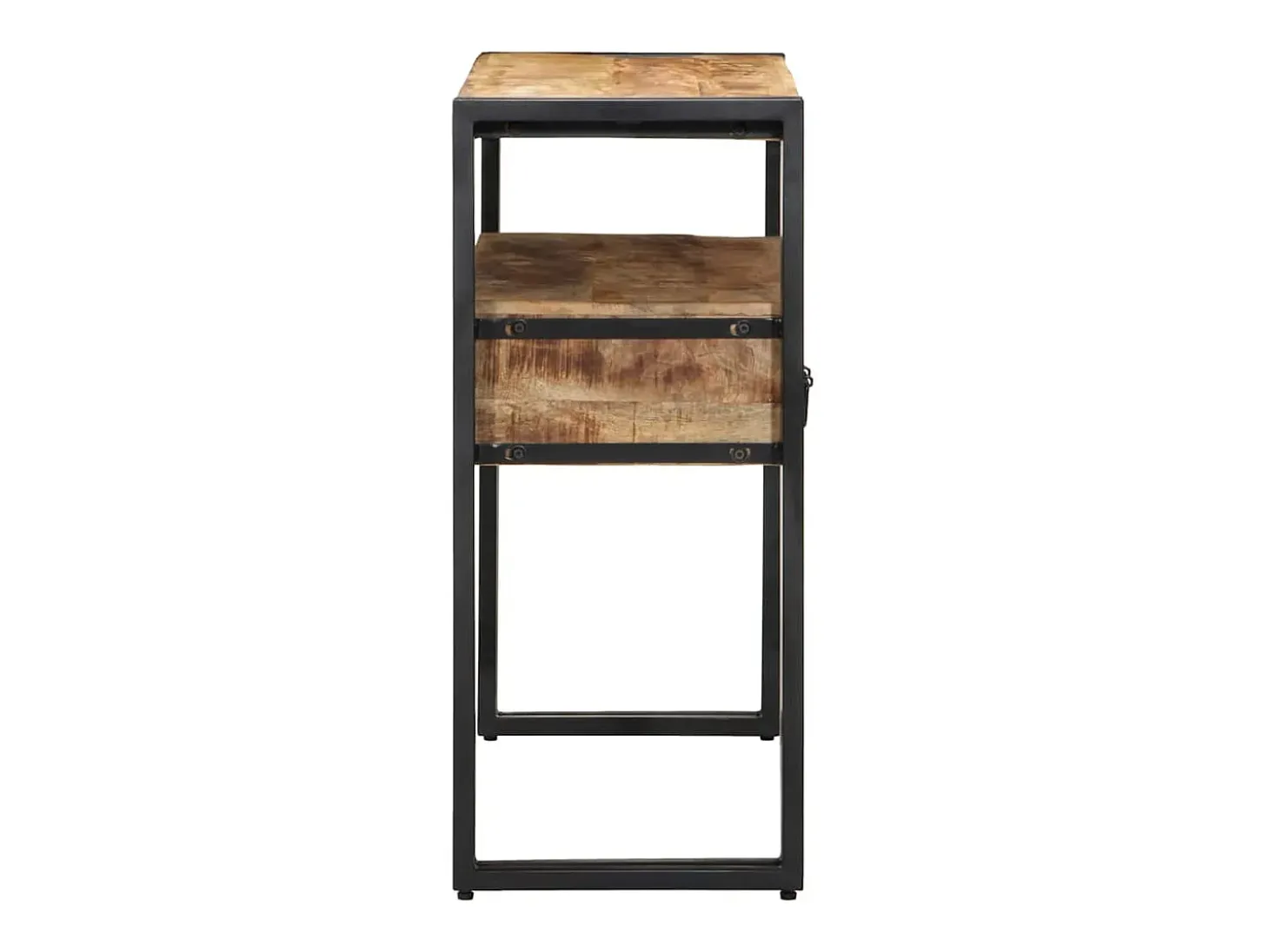 Mesa Consola Marrón 90 x 33 x 75 cm madera maciza de mango