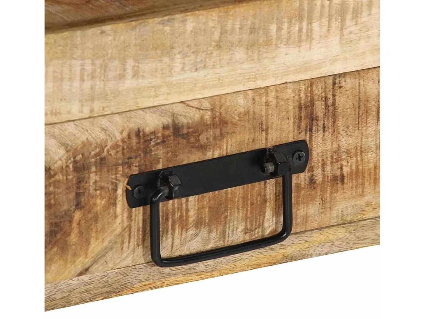 Mesa Consola Marrón 90 x 33 x 75 cm madera maciza de mango