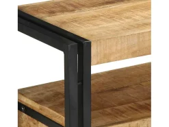 Mesa Consola Marrón 120 x 33 x 75 cm madera maciza de mango