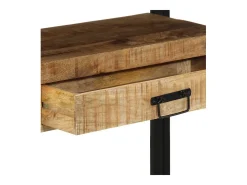 Mesa Consola Marrón 120 x 33 x 75 cm madera maciza de mango