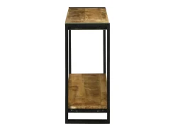 Mesa Consola Marrón 120 x 33 x 75 cm Madera de mango maciza