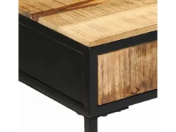 Mesa Consola Marrón 100 x 55 x 75 cm Madera maciza de Mango