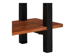 Mesa Consola Marrón 110 x 30 x 75 cm madera maciza de acacia